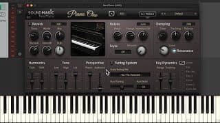 Piano One (Neo Piano) Virtual Instrument Plugin in REAPER